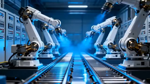  智能工厂机械臂作业2500#横屏 	 