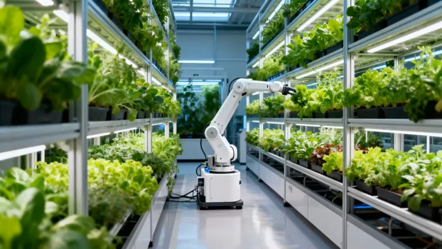  智能机器人温室种植2510#横屏 	 