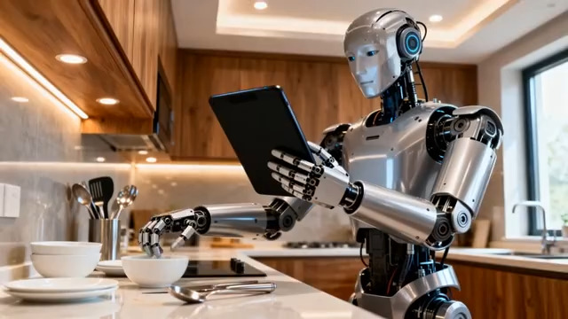  智能机器人厨房操作2508#横屏 	 