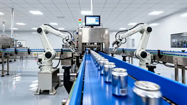  智能机械臂生产线作业2511#横屏 	 