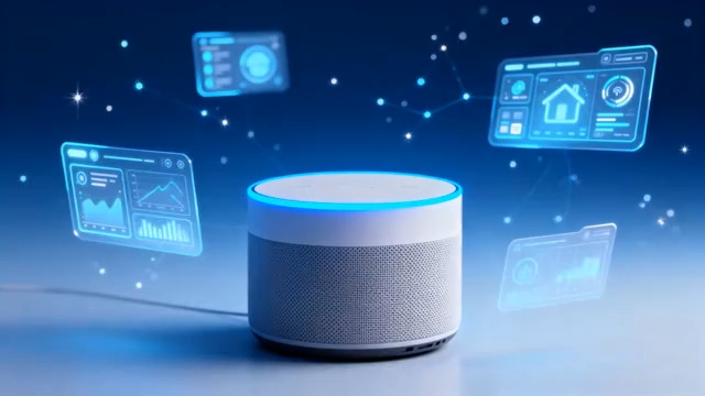  智能音箱与科技界面2516#横屏 	 