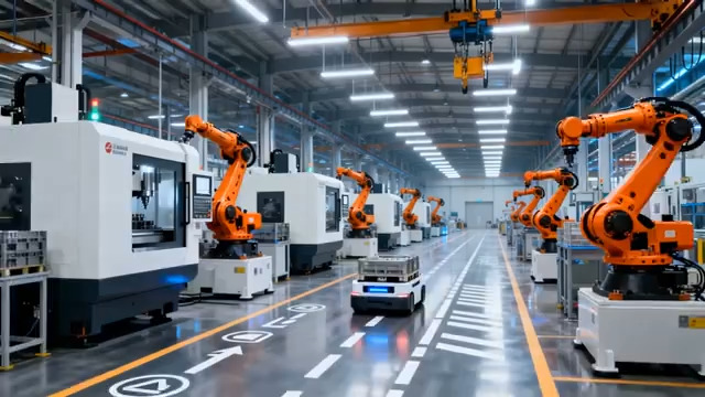  智能工厂机械臂作业6022502#横屏 	 -