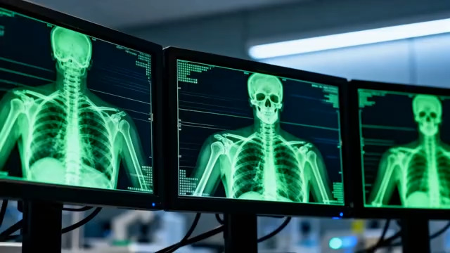  医学影像监控画面2368#横屏 	 