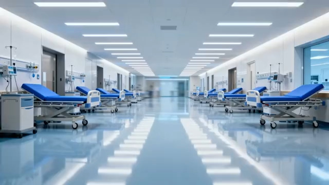  医护人员走廊巡视2351#横屏 	 -