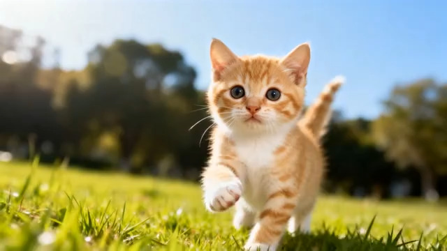  阳光下的小奶猫2308#横屏 	 -