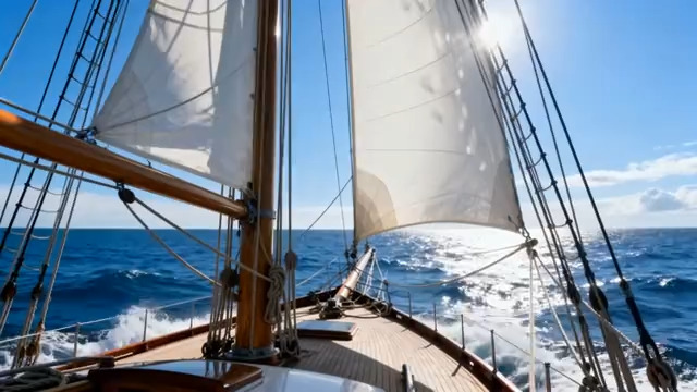  扬帆远航 乘风破浪2237#横屏 	 