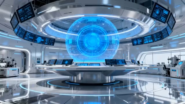  未来科技感控制室1931#横屏 	 -