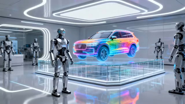  未来汽车机器人展厅1936#横屏 	 