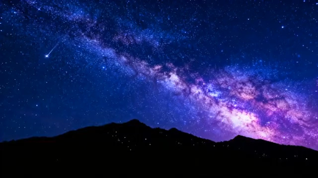  星空银河延时摄影49012145#横屏 	 