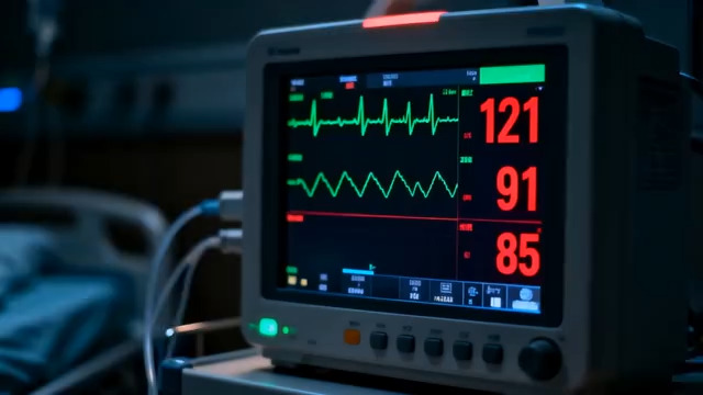  心电监护仪病房特写2103#横屏 	 -