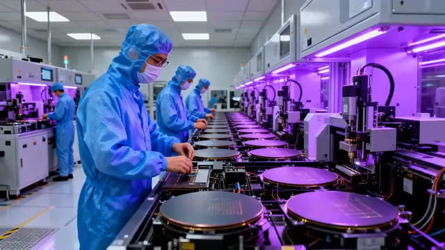  芯片工厂精密制造过程2107#横屏 	 