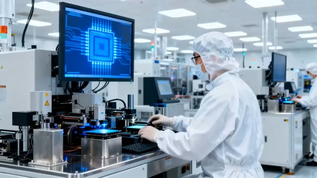  芯片工厂精密制造2106#横屏 	 