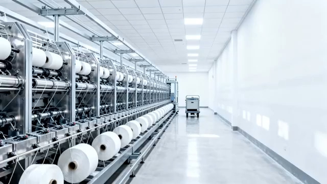  现代化纺织工厂生产线47012050#横屏 	 