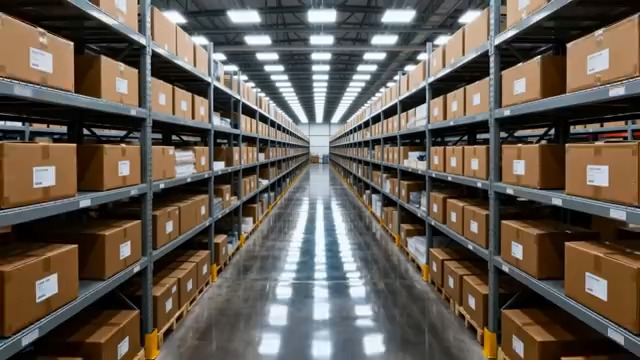  现代仓储货架 物流仓库2043#横屏 	 