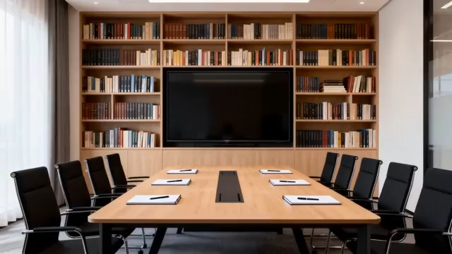  现代会议室场景2061#横屏 	 