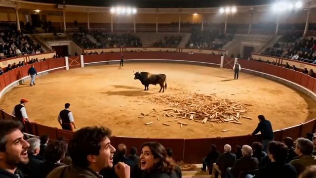  西班牙斗牛表演现场2012#横屏 	 