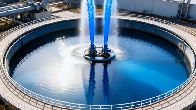  污水处理厂曝气池作业1954#横屏 	 -