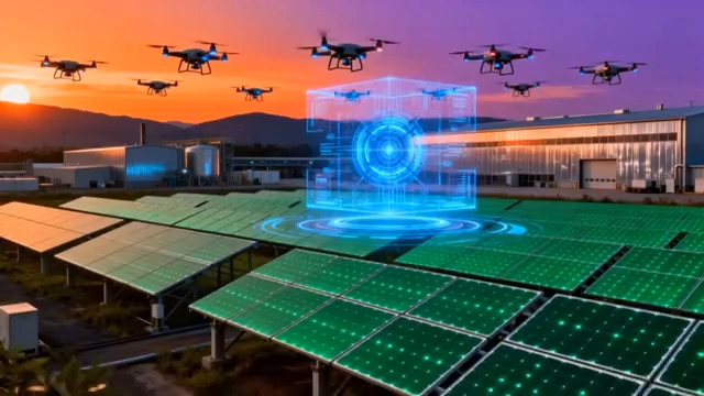  无人机与绿色能源科技1958#横屏 	 