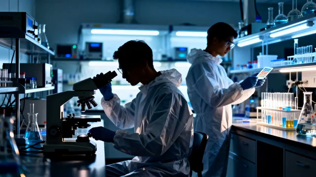  实验室科研人员工作1786#横屏 	 