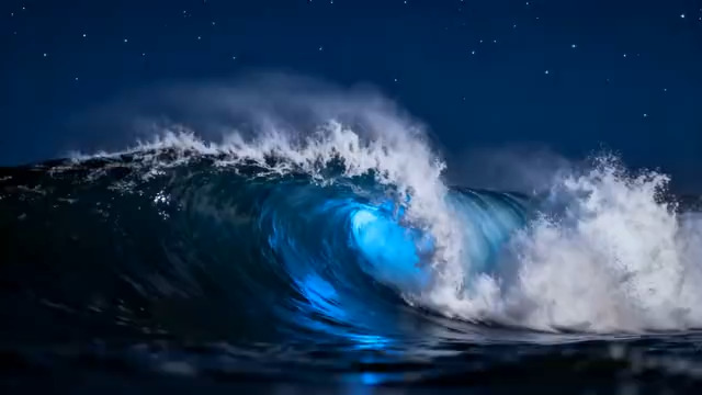  深蓝巨浪涌动1759#横屏 	 