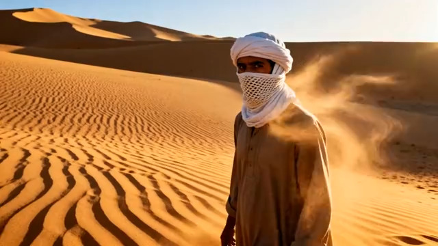  沙漠中的蒙面行者1641#横屏 	 