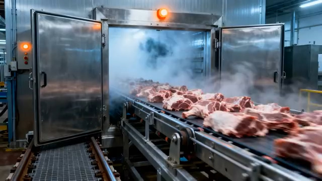  肉类加工流水线作业1542#横屏 	 