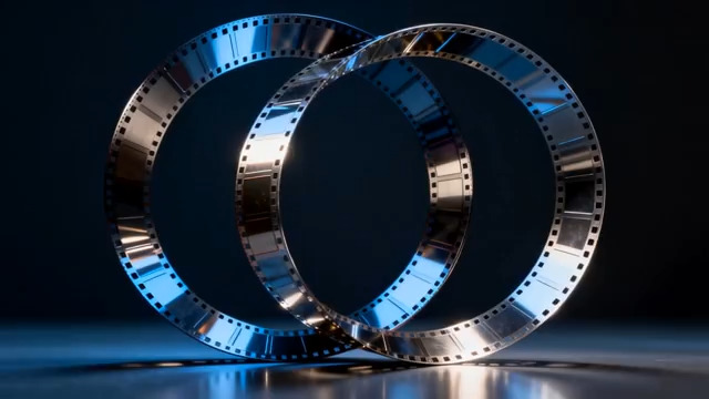  金属环形光影动态效果1055#横屏 	 -