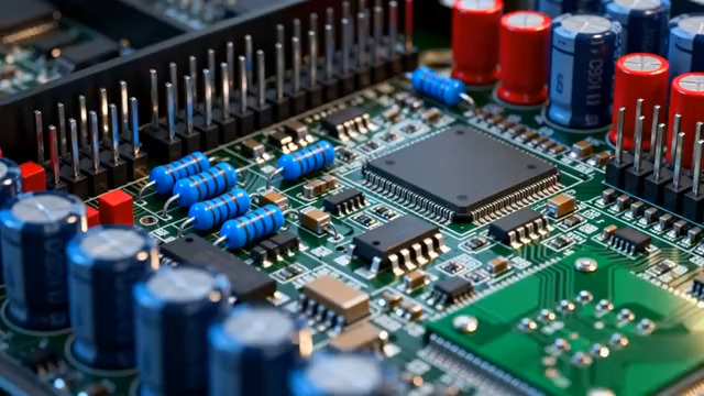  精密电路板微观视角1065#横屏 	 