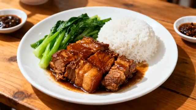  经典红烧肉盖浇饭1063#横屏 	 -