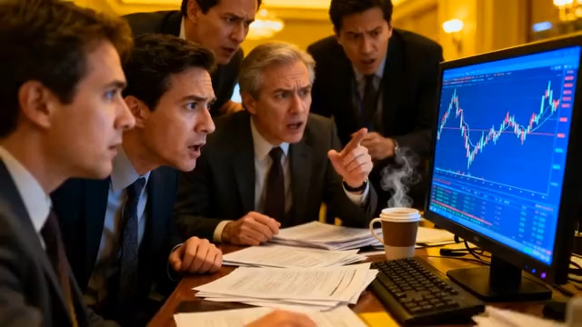  金融团队紧盯行情986#横屏 	 