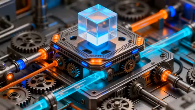  机械齿轮动态循环921#横屏 	 