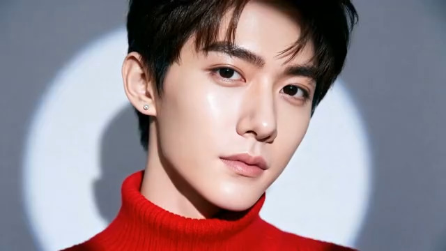  红衣男生室内写真830#横屏 	 