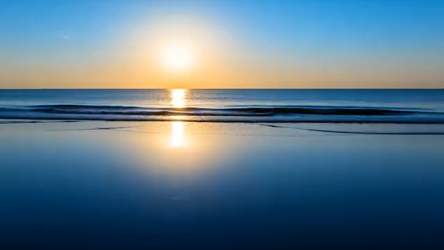  海上日出朝霞延时658#横屏 	 