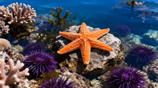  海底世界珊瑚海星615#横屏 	 