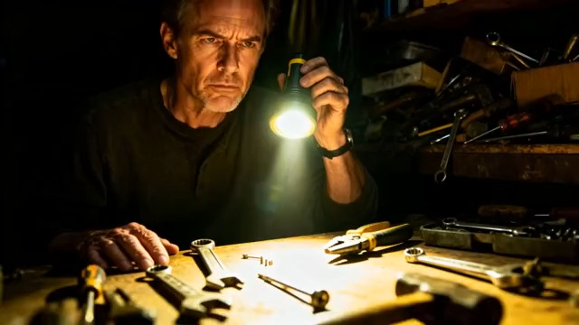  工匠灯下专注修理495#横屏 	 