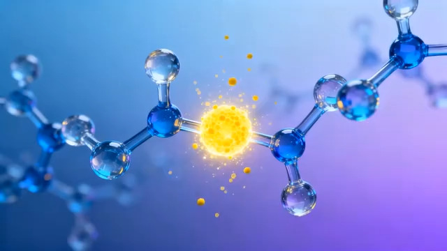  分子结构动画展示398#横屏 	 