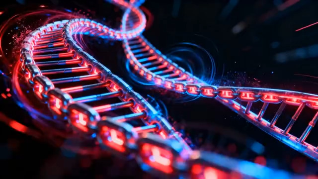  动感DNA双螺旋结构339#横屏 	 