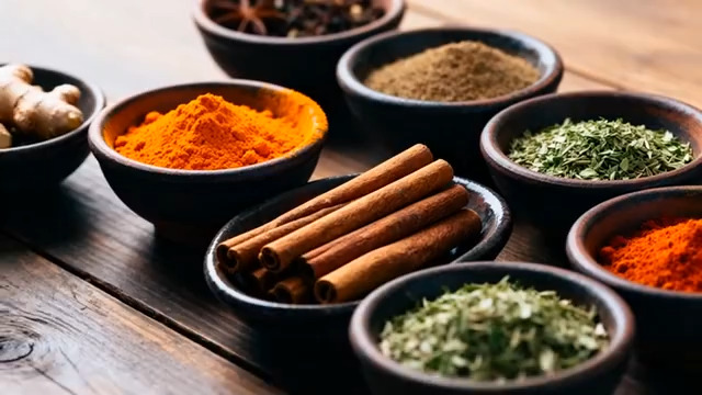  多彩香料食材展示362#横屏 	 -