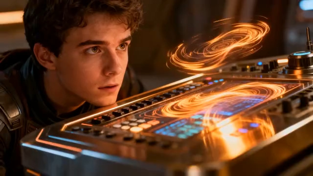  操控全息界面的科技少年99#横屏 	 -