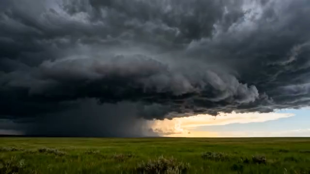  草原上的乌云风暴126#横屏 	 