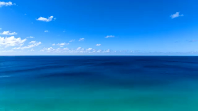  碧海蓝天海浪视频73#横屏 	 