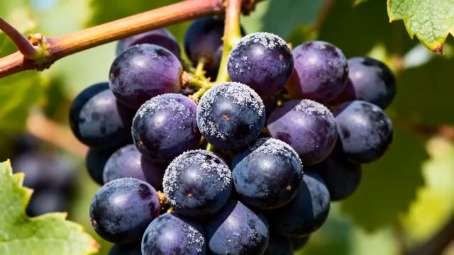  紫葡萄特写视频素材3267#横屏 	 