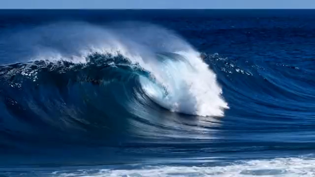  壮阔海浪冲击瞬间3256#横屏 	 -