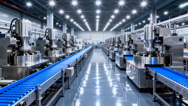  智能工厂自动化生产线3182#横屏 	 