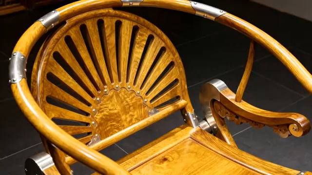  中式实木圈椅特写3211#横屏 	 -