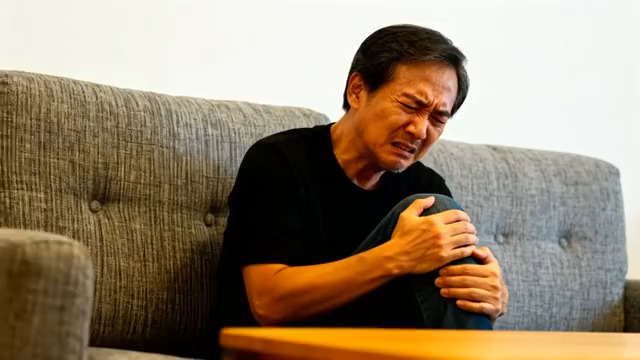  中年男性伤心哭泣3198#横屏 	 