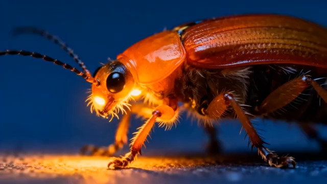  萤火虫特写镜头2976#横屏 	 