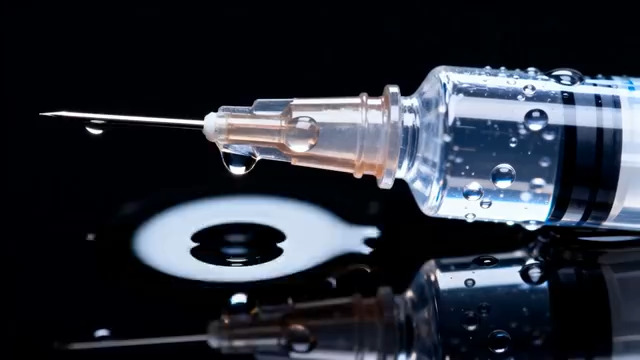  医疗注射器特写2937#横屏 	 - 