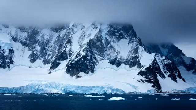  雪山冰川自然风光2642#横屏 	 - 