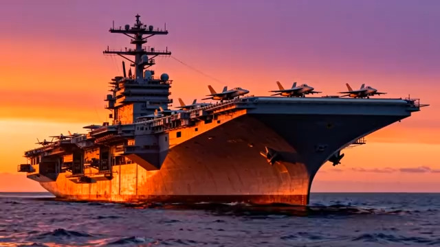  夕阳下的2363#横屏 	 